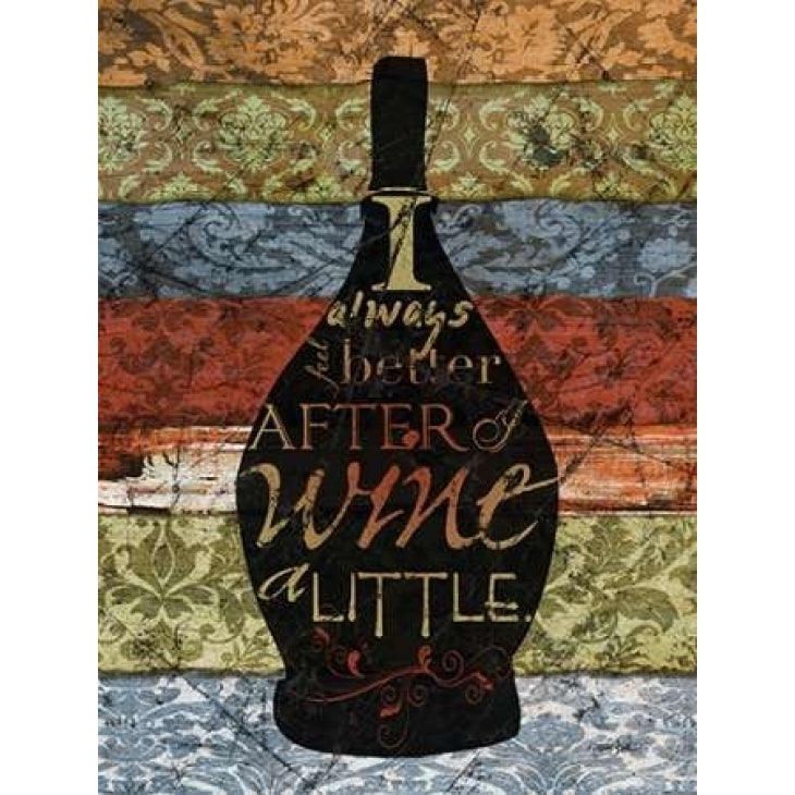 Wine A Little Poster Print by Diane Stimson-VARPDXDSRC243B1 Image 2