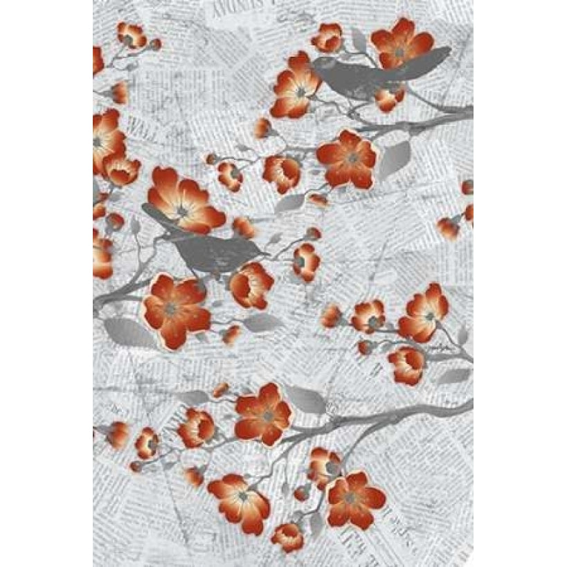 Cherry Blossom Birds 2 Poster Print by Diane Stimson-VARPDXDSRC257R4 Image 1