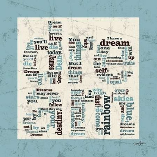 Dream Blue Poster Print by Diane Stimson-VARPDXDSSQ240A Image 2