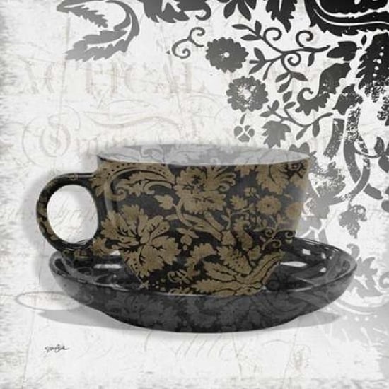 Coffee Damask 1 Poster Print by Diane Stimson-VARPDXDSSQ281A Image 2