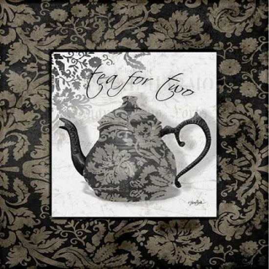 Gray Tea Damask Poster Print by Diane Stimson-VARPDXDSSQ281D2 Image 1