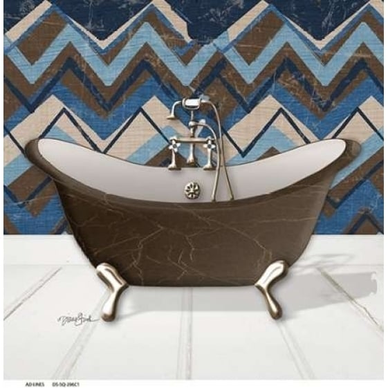 Geo Tub 2 Poster Print by Diane Stimson-VARPDXDSSQ296C1 Image 2