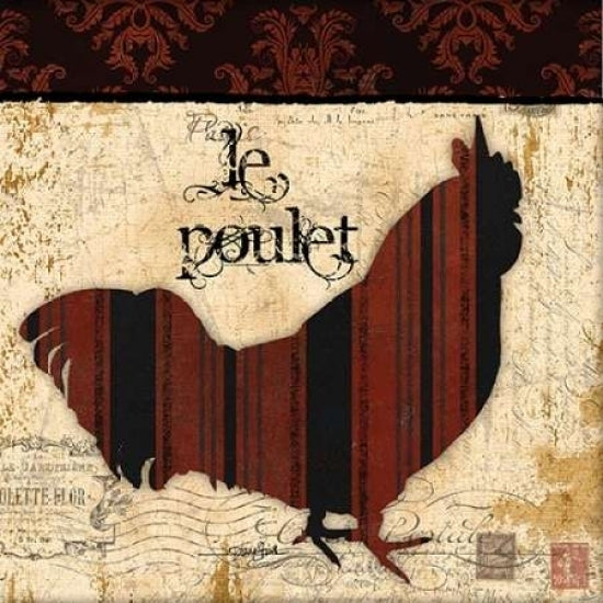 Le Poulet Poster Print by Diane Stimson-VARPDXDSSQ300D Image 1