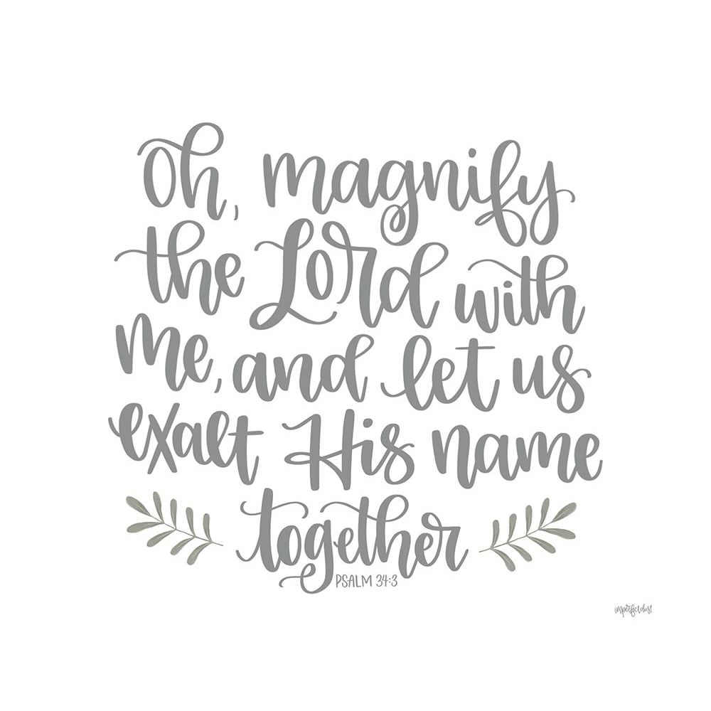 Oh Magnify the Lord by Imperfect Dust-VARPDXDUST800 Image 1