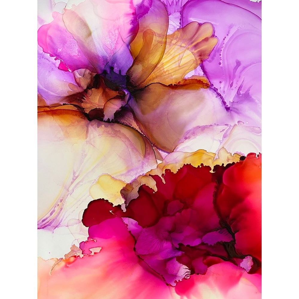 Vibrant Pink Flowers Poster Print - Emma Catherine Debs-VARPDXECRC042A Image 1