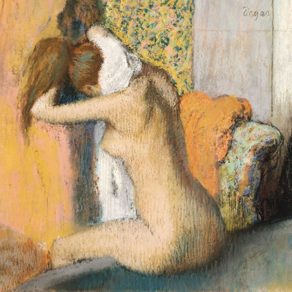 After the Bath Poster Print by Edgar Degas-VARPDXED2168 Image 1