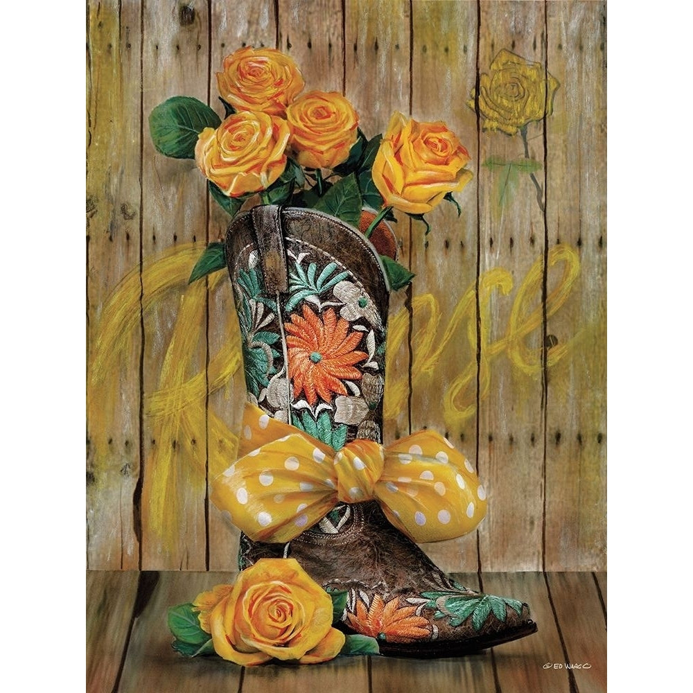 Rosey Cowboy Boots I by Ed Wargo-VARPDXED461 Image 1