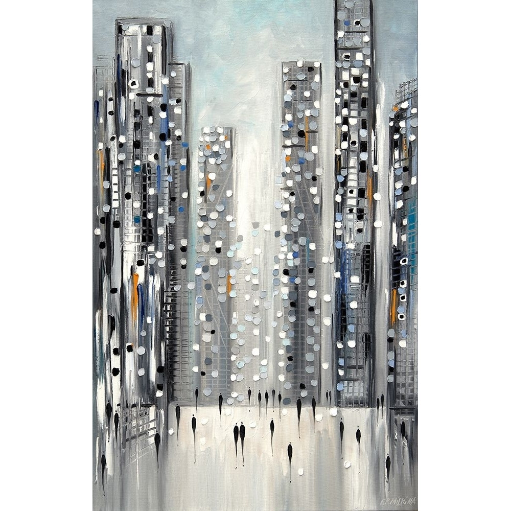 City Reflections Poster Print - Ekaterina Ermilkina-VARPDXEE0004 Image 1