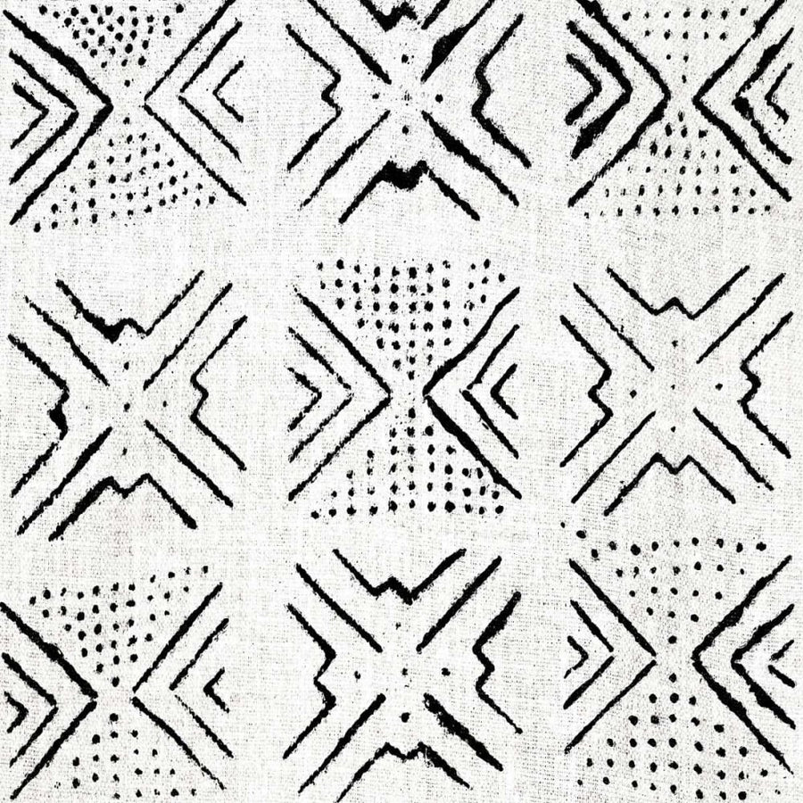 Mudcloth White IV Poster Print by Ellie Roberts-VARPDXELR114155 Image 1