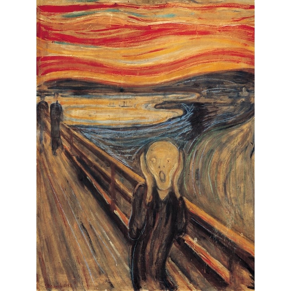 The Scream Poster Print - Edvard Munch-VARPDXEMU2046 Image 1