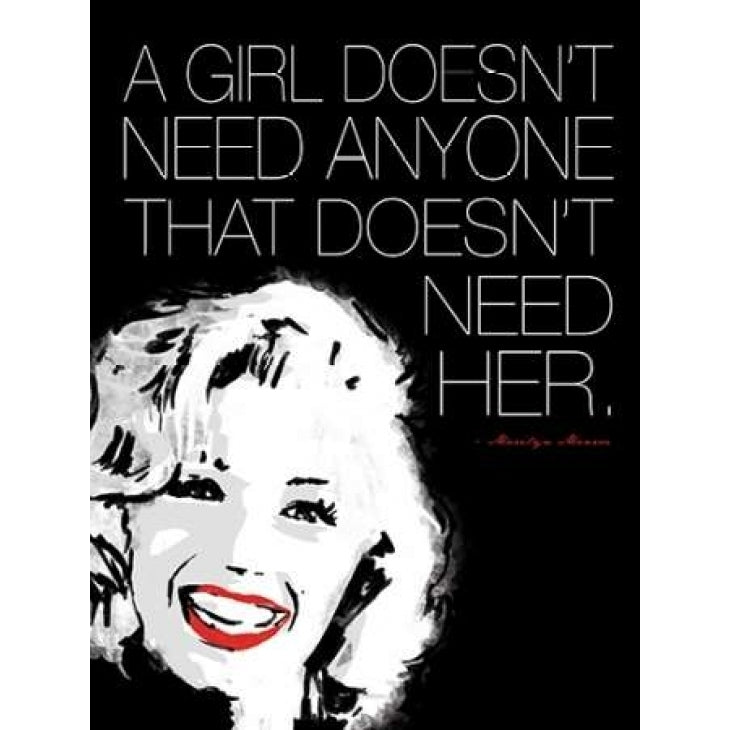 Monroe No Need Poster Print by Enrique Rodriquez Jr-VARPDXERJRC019J2 Image 1