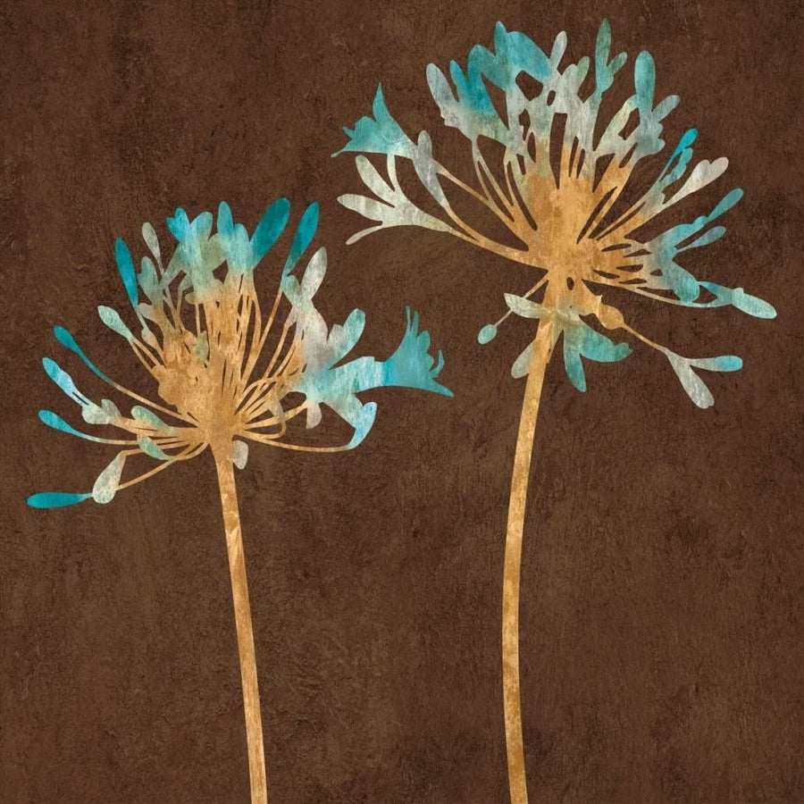 Teal Bloom II Poster Print by Erin Lange-VARPDXERL6673 Image 1