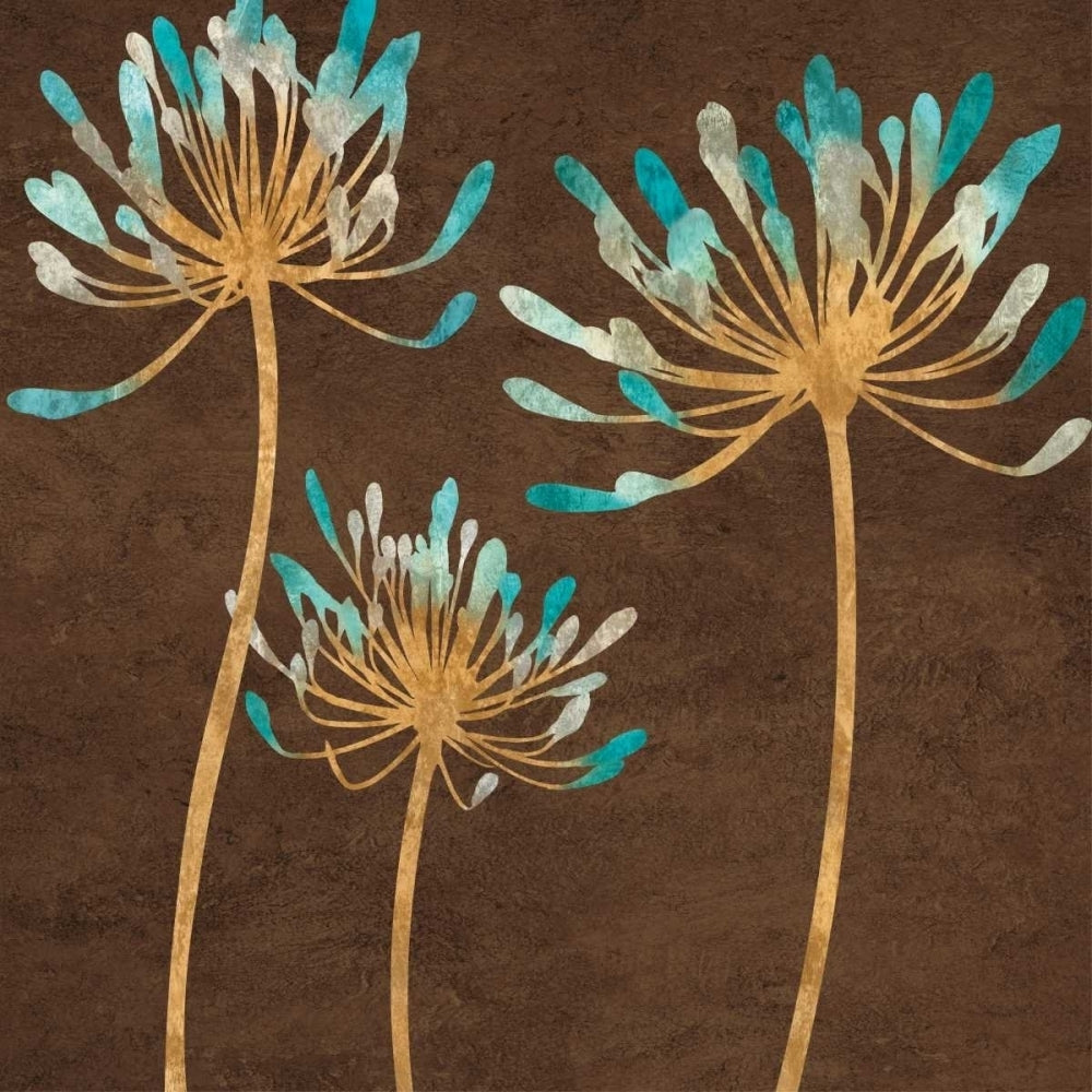 Teal Bloom I Poster Print by Erin Lange-VARPDXERL6672 Image 1