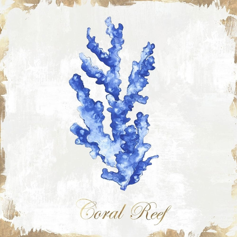 Blue Sea Coral Poster Print by Eva Watts-VARPDXEW138A Image 1