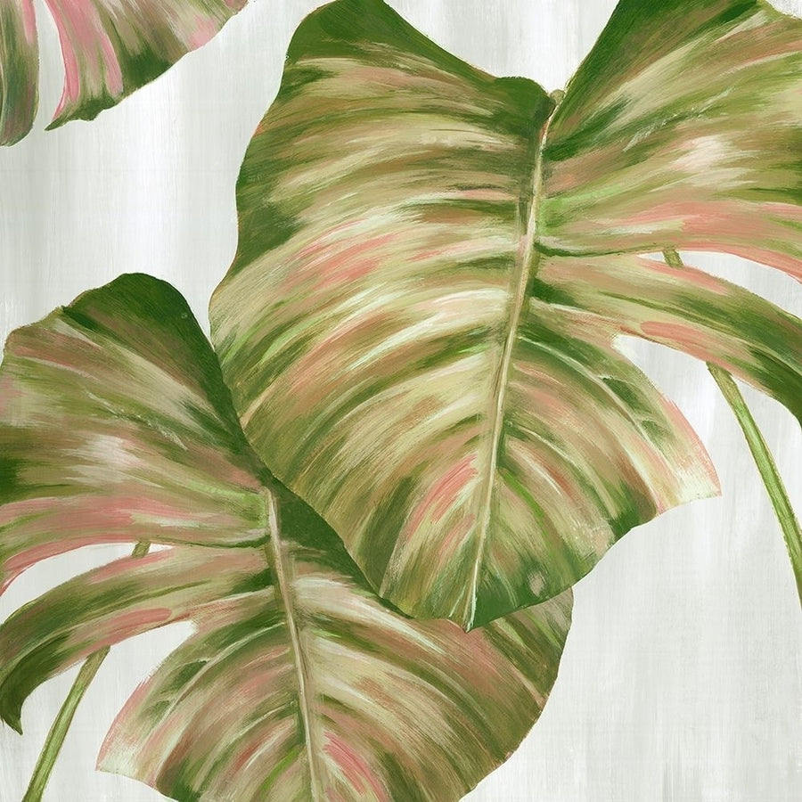 Pink Leaves II Poster Print by Eva Watts-VARPDXEW186A Image 1