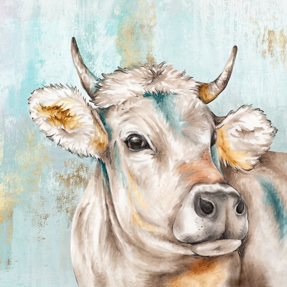 Headstrong Cow I Poster Print by Eva Watts-VARPDXEW192A Image 1