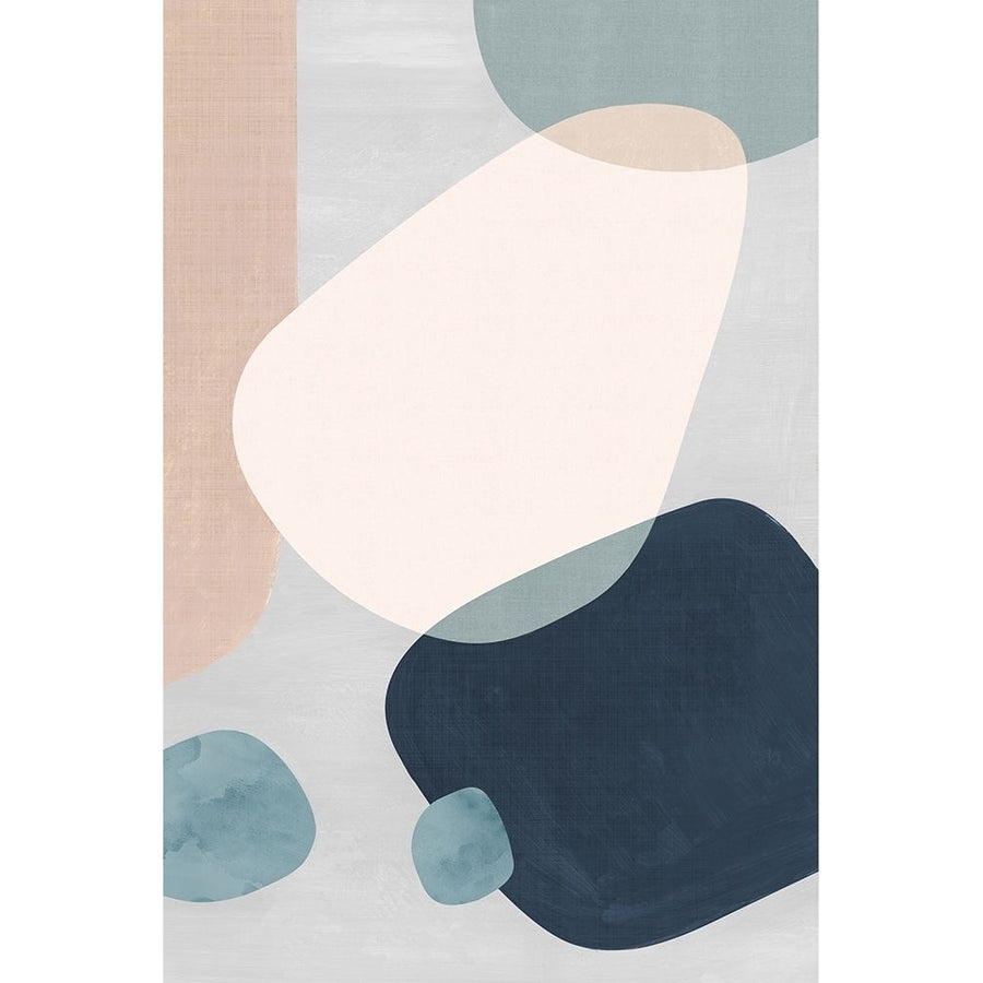 Pink Pebbles III Poster Print - Eva Watts-VARPDXEW285X Image 1