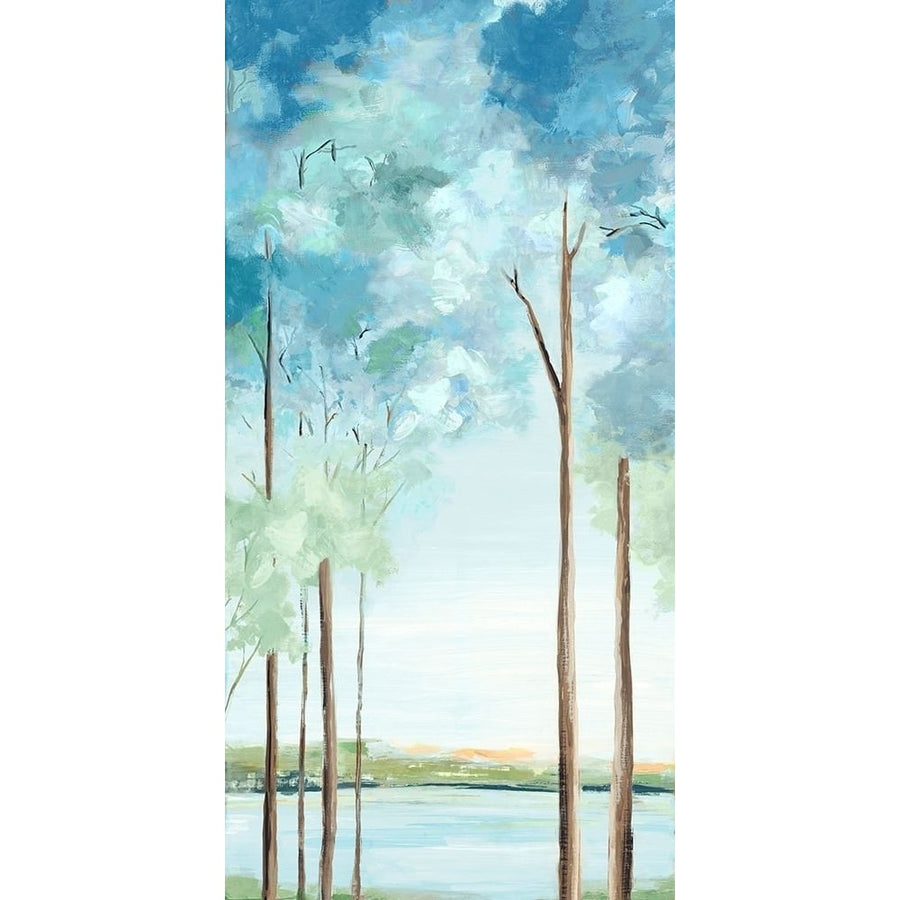 Azure Land I Poster Print by Eva Watts-VARPDXEW519A Image 1