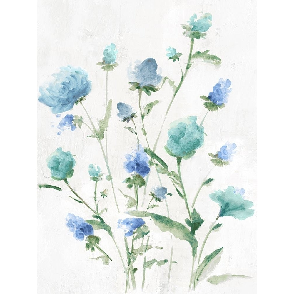 Tinted Blue Petals II Poster Print by Eva Watts-VARPDXEW622A Image 1