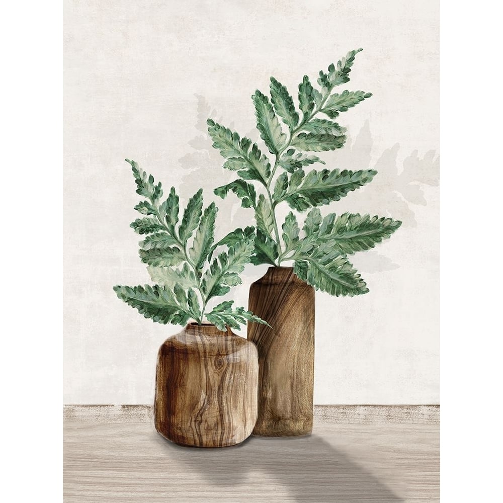 Fern and Wood II Poster Print - Eva Watts-VARPDXEW819A Image 1