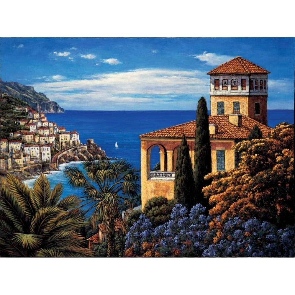 The Amalfi Coast Poster Print by Elizabeth Wright-VARPDXEWR4322 Image 1