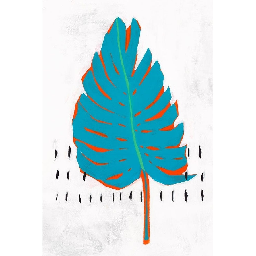 Blue Tropical Leaf I Poster Print by Isabelle Z-VARPDXEZ206A Image 1