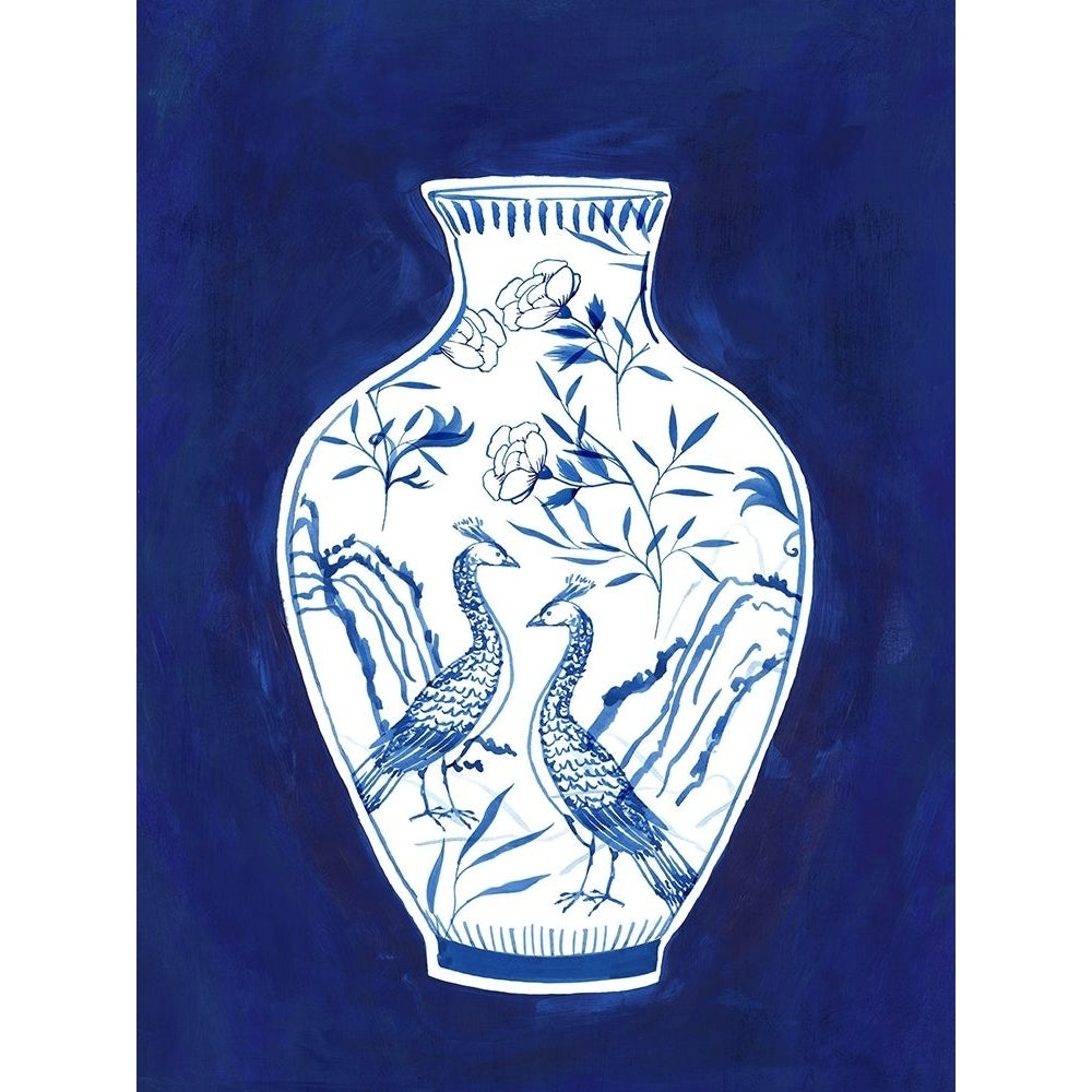 Indgio Porcelain Vase II Poster Print by Isabelle Z Isabelle Z-VARPDXEZ372A Image 1