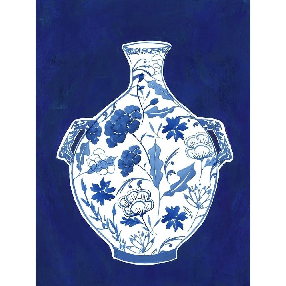 Indgio Porcelain Vase I Poster Print by Isabelle Z Isabelle Z-VARPDXEZ371A Image 1