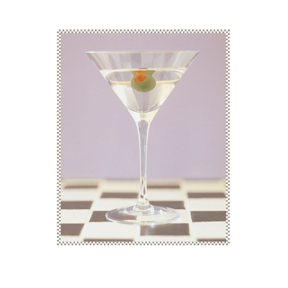 Martini with Olive Pink Poster Print by Frontline Frontline-VARPDXF100993 Image 1