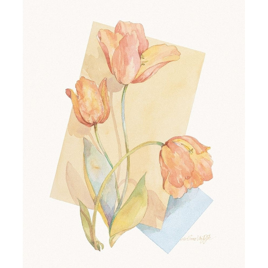 Tulip Pastel Collage II Poster Print by Unknown Unknown-VARPDXF101246 Image 1