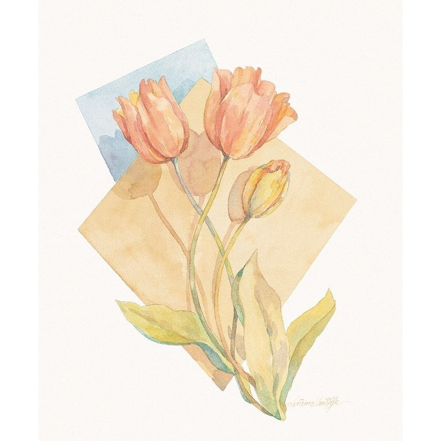 Tulip Pastel Collage I Poster Print by Unknown Unknown-VARPDXF101245 Image 1