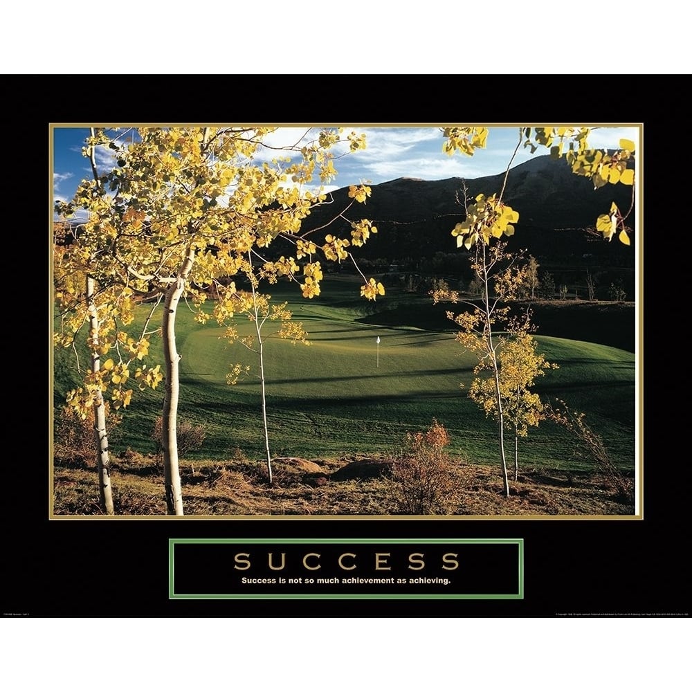 Success - Golf Poster Print by Unknown Unknown-VARPDXF101498 Image 1