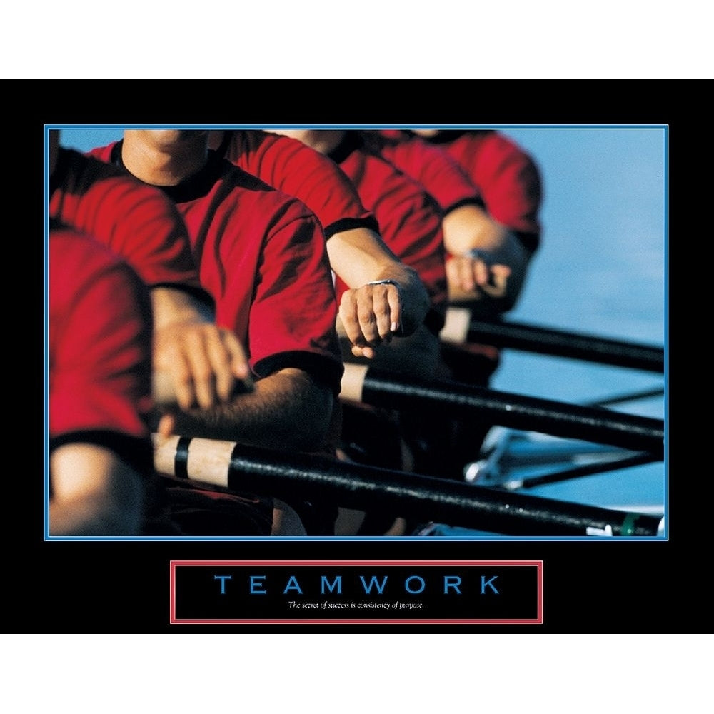 Teamwork - Rowers Poster Print by Unknown Unknown-VARPDXF101737 Image 1