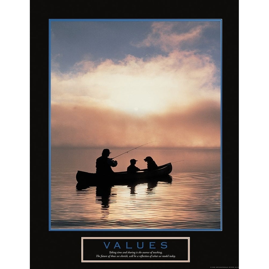 Values - Fisherman Son and Dog Poster Print by Unknown Unknown-VARPDXF101829 Image 1