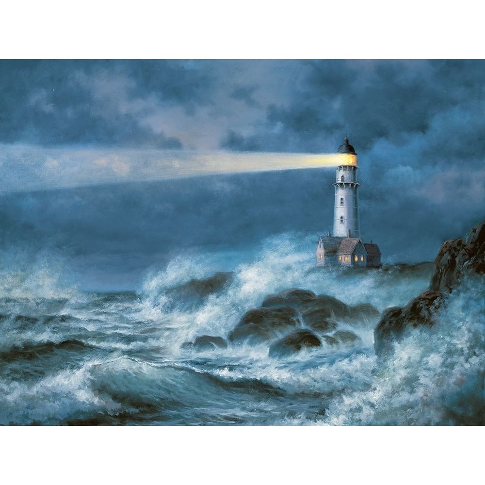 Stormy Lighthouse Poster Print by Unknown Unknown-VARPDXF101953 Image 1