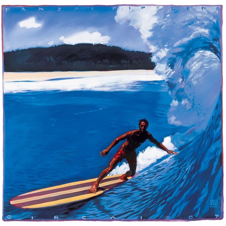 Hang Ten Poster Print by Unknown Unknown-VARPDXF102051 Image 1