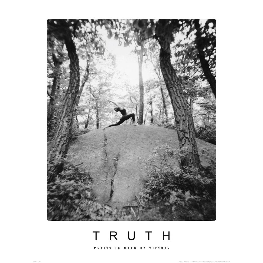 Truth - Yoga Poster Print by Unknown Unknown-VARPDXF102157 Image 1