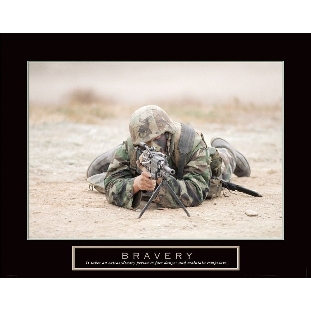 Bravery - Sniper Poster Print by Frontline Frontline-VARPDXF102317 Image 1