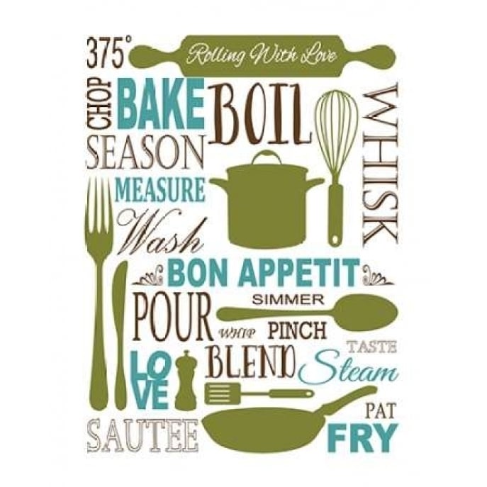 Culinary Love 1 Poster Print by Leslie Fuqua-VARPDXF401D Image 2