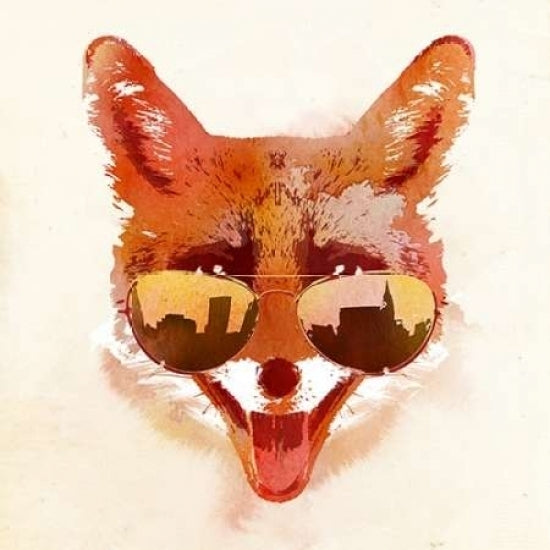 Big Town Fox Poster Print by Robert Farkas-VARPDXF433D Image 1