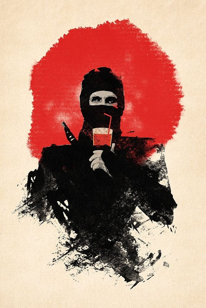 American Ninja Poster Print by Robert Farkas-VARPDXF660D Image 1