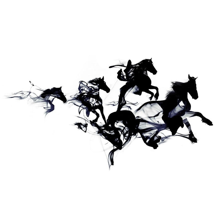 Black Horses Poster Print by Robert Farkas-VARPDXF664D Image 1