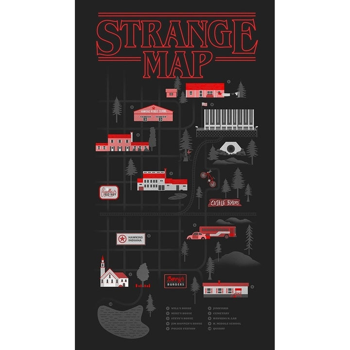 Strange Map Poster Print by Robert Farkas-VARPDXF683D Image 2