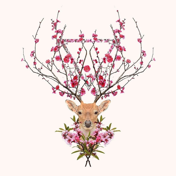 Spring Deer Poster Print by Robert Farkas-VARPDXF682D Image 2