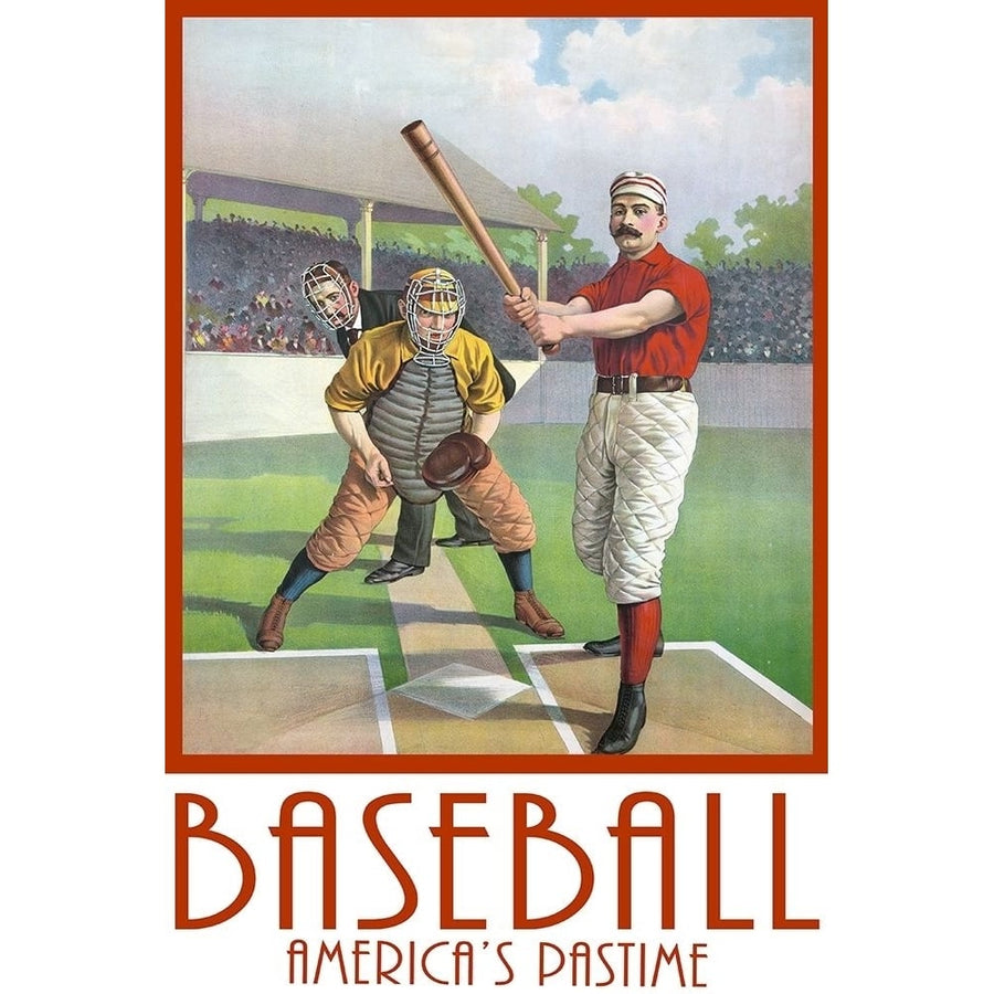 Baseball America Poster Print by Edward M. Fielding-VARPDXF748D Image 1