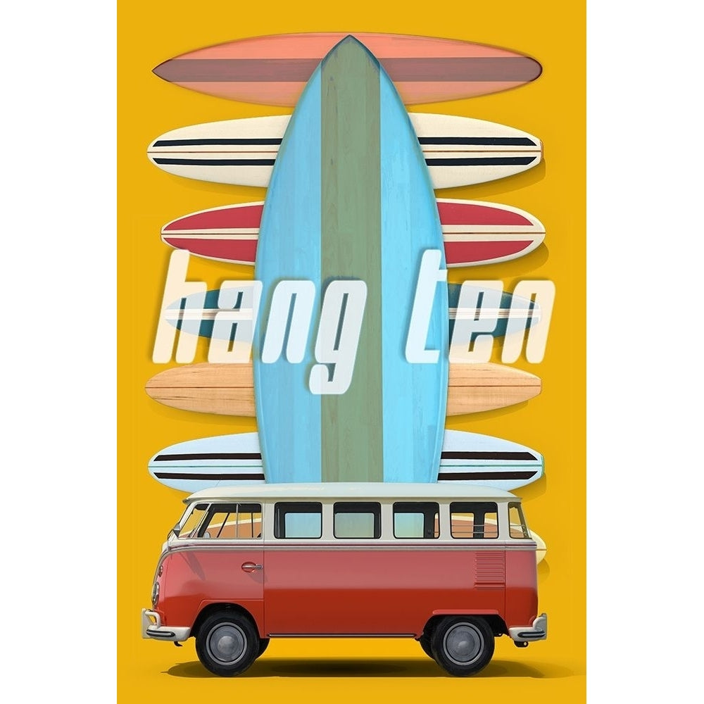 Hang Ten Poster Print by Edward M. Fielding-VARPDXF751D Image 1