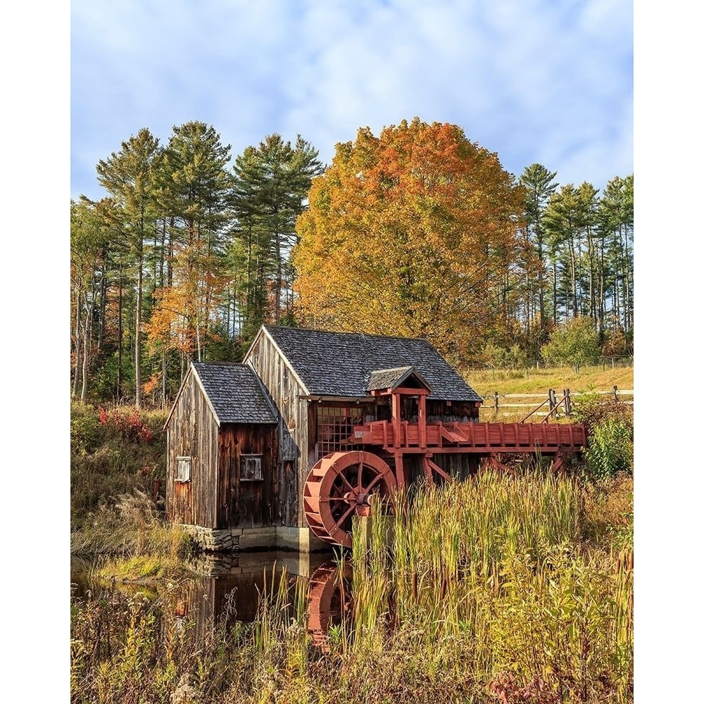 Grist Mill Poster Print by Edward M. Fielding-VARPDXF767D Image 1