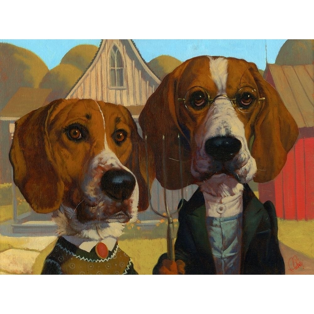 American Gothic Poster Print by Thomas Fluharty-VARPDXF785D Image 1