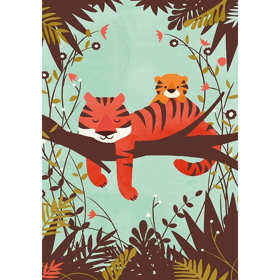 Sleeping Tiger Poster Print - Jay Fleck-VARPDXF880D Image 1