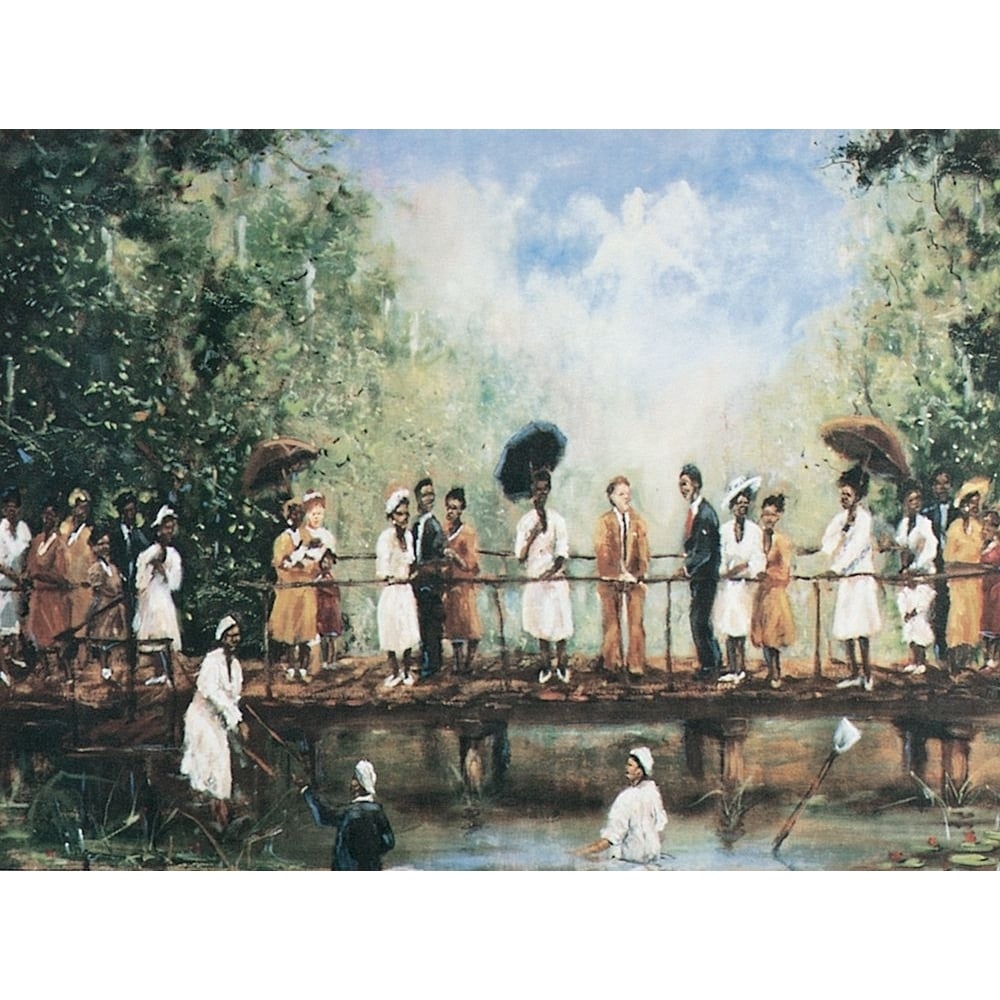 Black Baptism Poster Print by Unknown Unknown-VARPDXF89403 Image 1